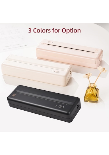 Hallow HPRT-MT810 A4 Termal Baskı Taşınabilir Kağıt Yazıcı