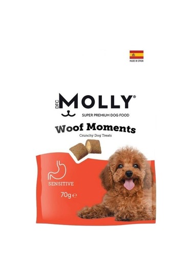 Molly Woof Moments Sensitive Hassas Sindirim İçin Köpek Ödül Maması 70 Gr