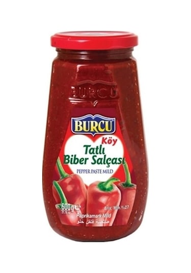 Burcu Ev Tipi Tatlı Biber Salçası 4 x 600 G