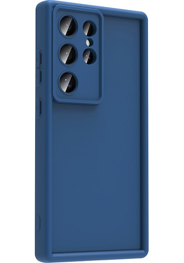 Effox Galaxy Uyumlu S24 Ultra Kılıf Kamera Korumalı Ananas Kapak - Siyah Siyah