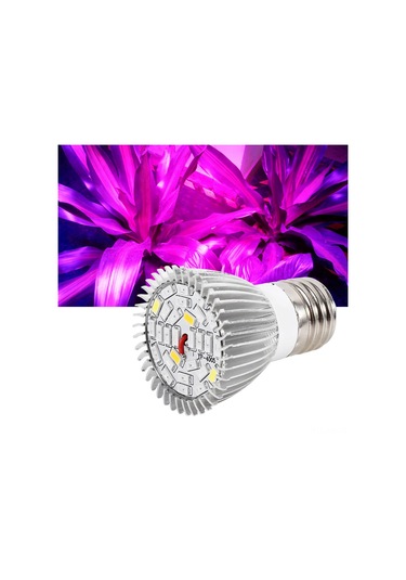 Ximistore9 E27 5w 28led Tam Spektrum Bitki Işığı, 85-265v Enerji Tasarruflu, 120 Açı, Bonsai Ve Hidroponik İçin