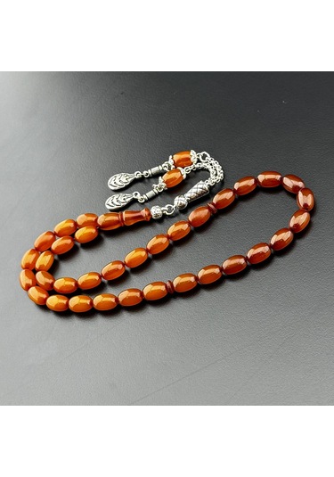 Alman Sıkma Kehribar Tesbih Hcz-model Cvdwuy Turuncu