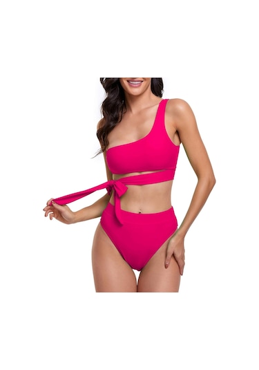Deep Beach Bikini Üstü Yandan Bağlama Detaylı Siyah