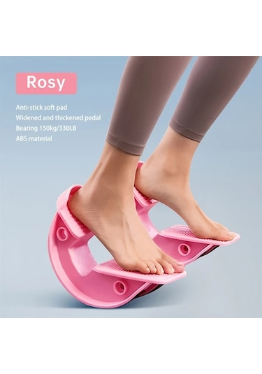 Willowhaven Siyah 2'li Profesyonel Bacak Ve Ayak Bileği Esneme Tahtası, Denge Antrenmanı, Masaj Ve Esneklik Eğitimi