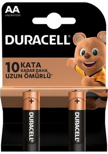 Duracell Kalem Pil Aa 2 Li - 2 Paket