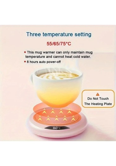 Willowhaven Beyaz 3 Kademeli Sıcaklık Kontrollü Taşınabilir Usb Isıtacak