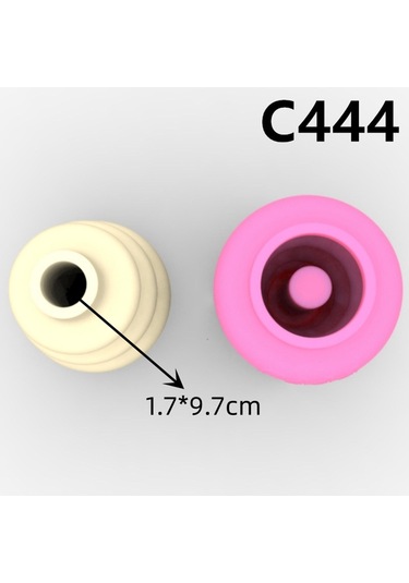 Suntek Çiçek Vazo Silikon Modeli, Beton Vazo Epoksi Reçine