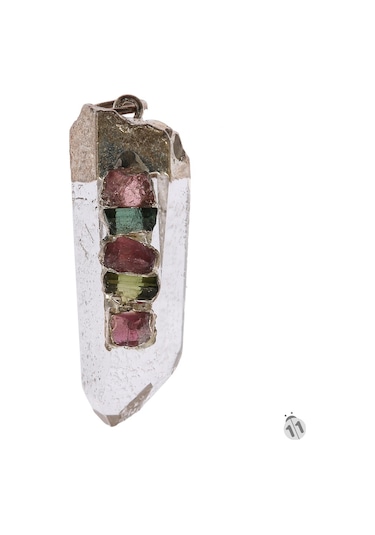 Quartz Turmalin Kolye Ucu