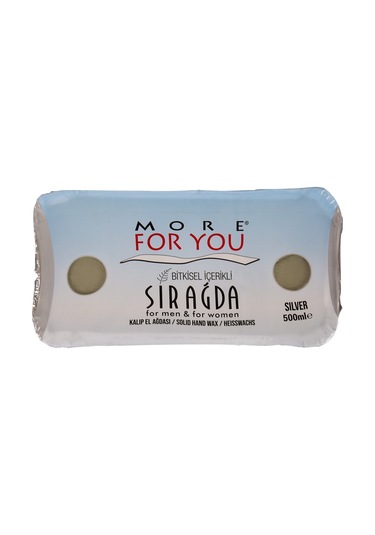 More For You Silver Gümüş Bitkisel Kalıp Sir Ağda 500 G