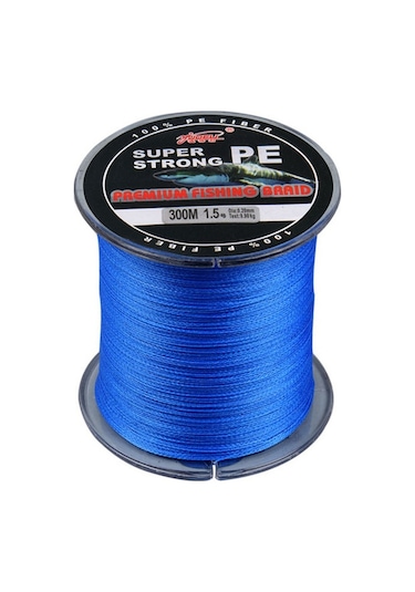300 M Süper Güçlü Monofilament Olta Dayanıklı Naylon Daiwa Olta - Mavi / 1.5 : 0.20mm/22lb/9.9kg