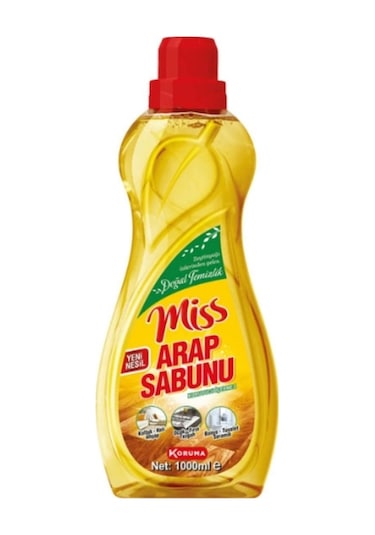 Miss Arap Sabunu 1 Lt X 6 Adet 6'lı Set