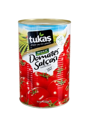 Tukaş Domates Salçası Teneke 4350 G