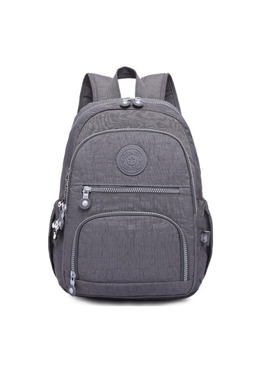 Yue Store Kızlar Için Okul Çantası Boyut: 27x13x37cm T1368 Kahve A4pxhb Gri