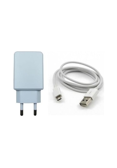 Casper Uyumlu Via T18-M Tablet Adaptör Şarj Aleti Android Kablo