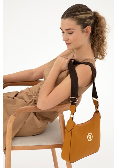 U.s. Polo Assn. Kadın Safran Çanta 50293684-vr043 Safran