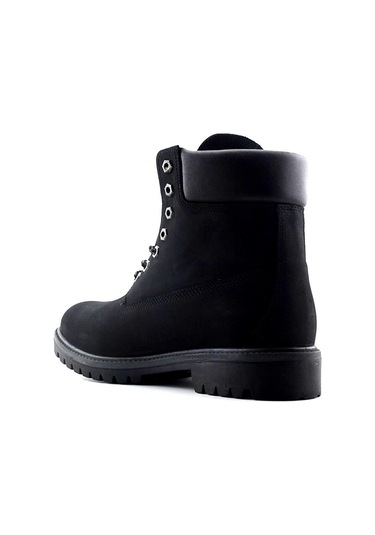 Hammer Jack 1101 Waterresist Hakiki Deri Erkek Bot Nubuk Siyah