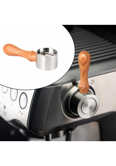 Suntek Buhar Kolu Kahve Makinesi Aksesuarları Espresso Yedek Argent, Ahşap