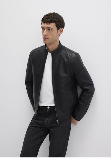 Mavi Siyah Erkek Ceket M0110548-71379 Siyah