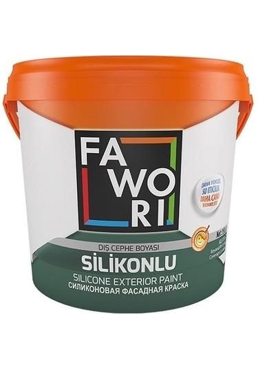 Fawori Silikonlu Dış Cephe Boyası Beyaz  15 L