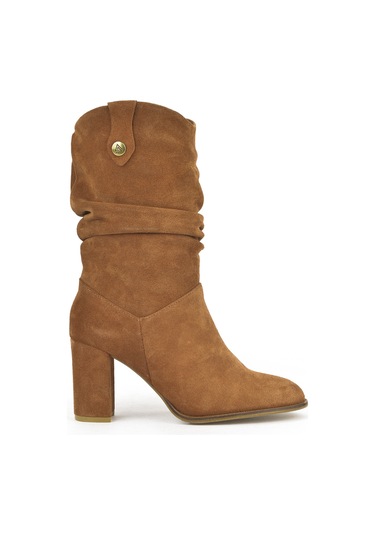 Ziya, Kadın Hakiki Deri Çizme 1531050z25100670k Taba 1531050z25100670k 320 Taba