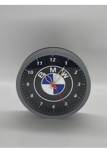 Bmw Stilli, Siyah Kasa Duvar Saati Siyah