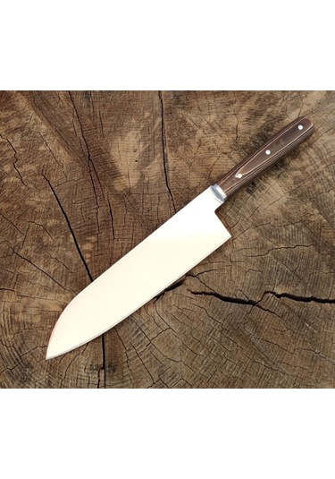 Santoku Şef bıçağı Profesyonel  Japon Santoku HGSANT95 Kahverengi
