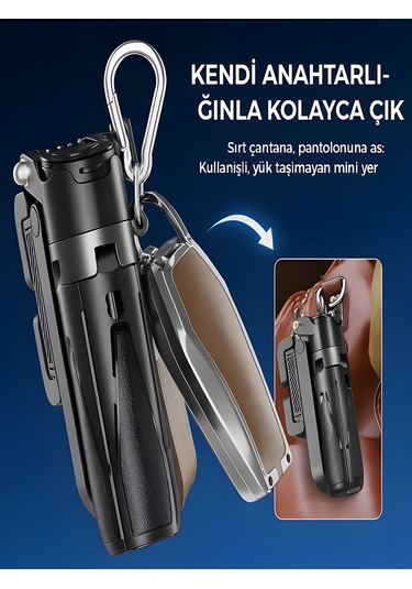 41.5 Cm 360 Ayarlanabilir Bluetooth Kumandalı Kablosuz Tripod Selfie Stick Monopod