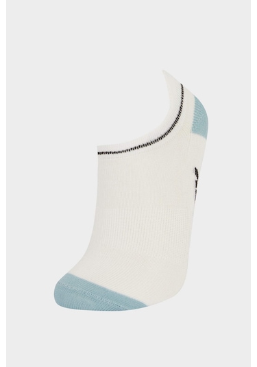 DeFacto Erkek Çocuk 3'lü Pamuklu Patik Çorap E5503A8NSWT1