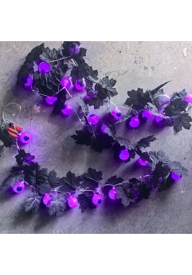 Ambition Mor-cadılar Bayramı Süslemeleri İçin 2 Metre 20 Led