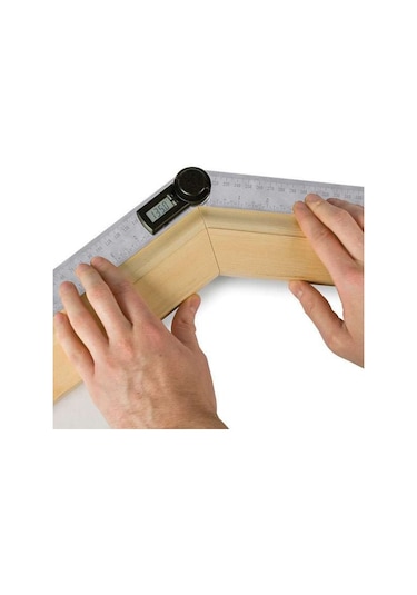 Bts 03103 Dijital Açı Ölçer Cetvel 200 MM