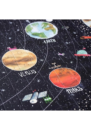 Londji Discover The Planets 200 Parça Puzzle Canlı Renkler