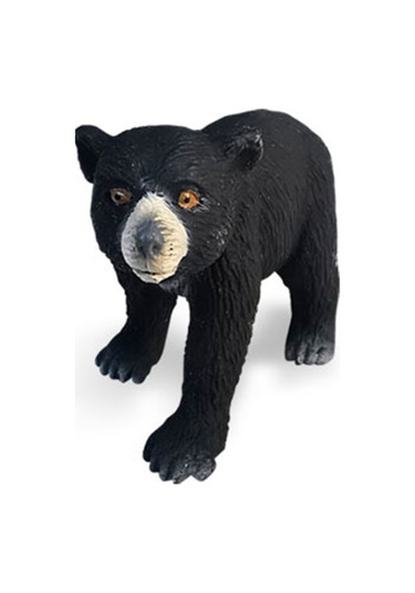 Homyl 4x Siyah Ayı Heykelcik Zanaat Masa Heykelleri Rustik Dekor Çok