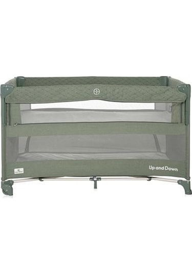 Lorelli Up And Down Anne Yanı Park Yatak İceberg Green Teddy Bear