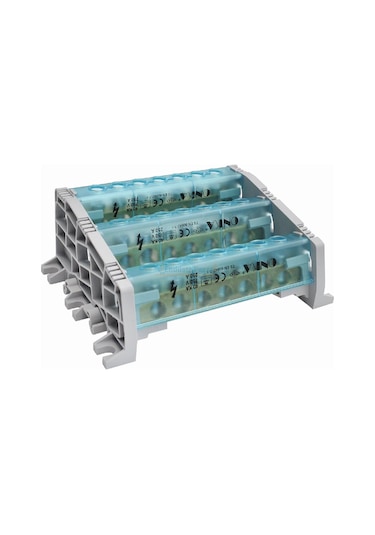 Onka 1080072 ,3-kutup/10-kanal/250a Dağıtım Bara