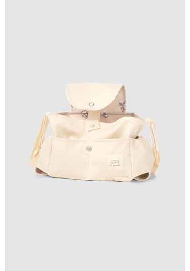 Sıvı Geçirmez Bebek Arabası Organizer Çantası Küçük Pamuk Desenli Coton Çok Renkli