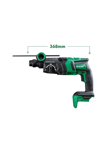 Hikoki DH18DPC-2.0 18V/2.0AH 26 MM 3.2j Sds Plus Kömürsüz Şarjlı Kırıcı Delici Matkap