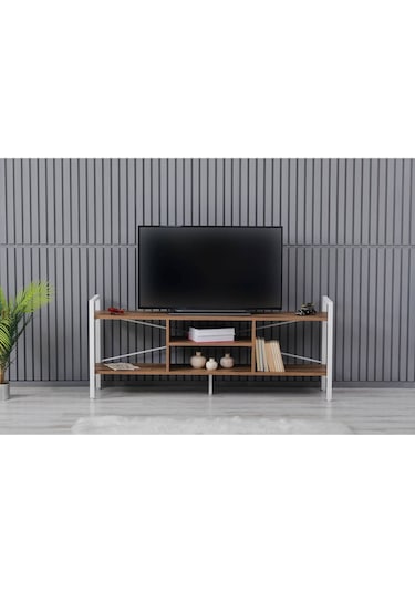 Sehpol Tv Sehpası 160x35x65 Cm Beyaz Richmood