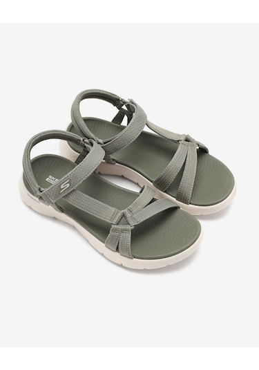 Skechers Go Walk Flex Sandal - Sublıme Kadın Haki Sandalet 141451 Olv Haki Skechers Go Walk Flex Sandal - Sublıme Kadın Haki Sandalet 141451 Olv Haki