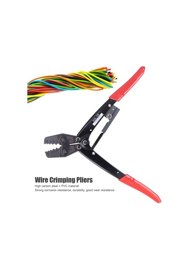 Xindoker Hx-10 Rachet Terminal Pres Ünitesi, El Aleti, 1.25-10mm² Awg10-6 , Yüksek Karbon Çelik + Pvc, Ergonomik Kollu, Dayanıklı Ve Konforlu Tutuş