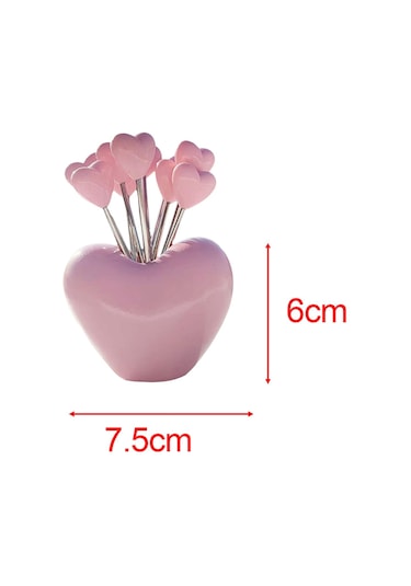 Homyl Meyve Çatalı Seti, Yiyecek Seçtikleri Ev Dekoratif,