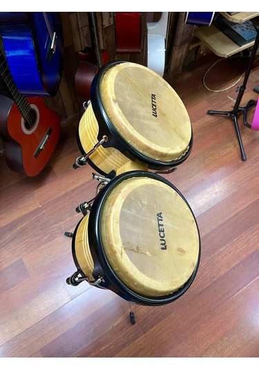 Hayvan Derili Ağaç Bongo 7" Ve 8" Çap Kod 0764