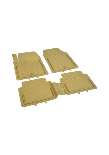 Volkswagen Passat B5 Uyumlu Universal Pufi Race Paspas Bej Renk