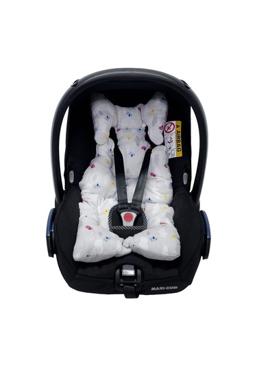 Ezh Collection 8011 Müslin Puset ve Oto Koltuğu Minderi Gri