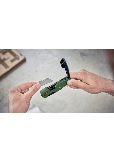 Bosch Katlanabilir Maket Bıçağı 10 Adet Yedek Bıçak - 1600A032UT