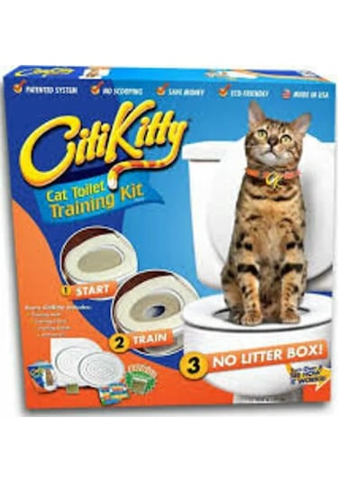 Petzoom CitiKitty Kedi Tuvalet Eğitim ve Alıştırma Seti
