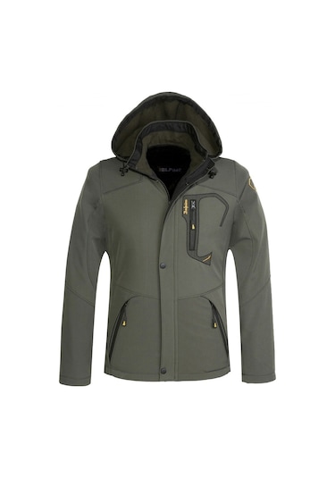 Softshell Su Ve Rüzgar Geçirmez Erkek Mont