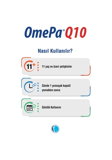 Omepa Q10 30 Kapsül