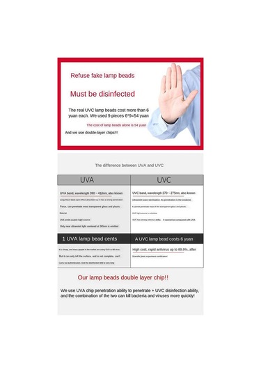 Suntek Taşınabilir Uv Mikrop Öldürücü Işık Ev Tipi Normal