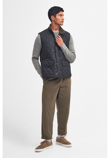 Barbour New Lowerdale Kapitone Yelek Ny71 Navy Lacivert