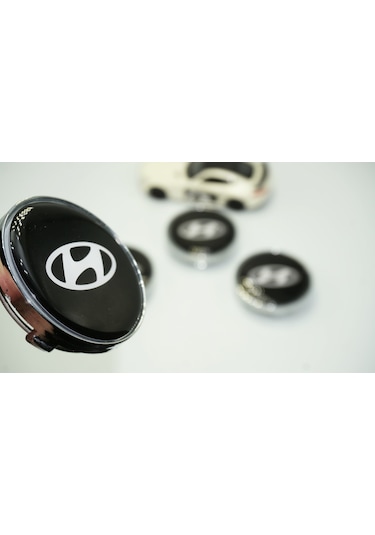 Hyundai Jant Göbeği Gümüş Kapak Seti 60mm